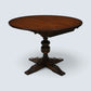 Old Charm Hunsdon Extending Pedestal Dining Table Tudor Brown FREE UK Delivery*