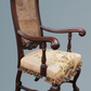 An 18th Century Style Walnut Portuguese Armchair