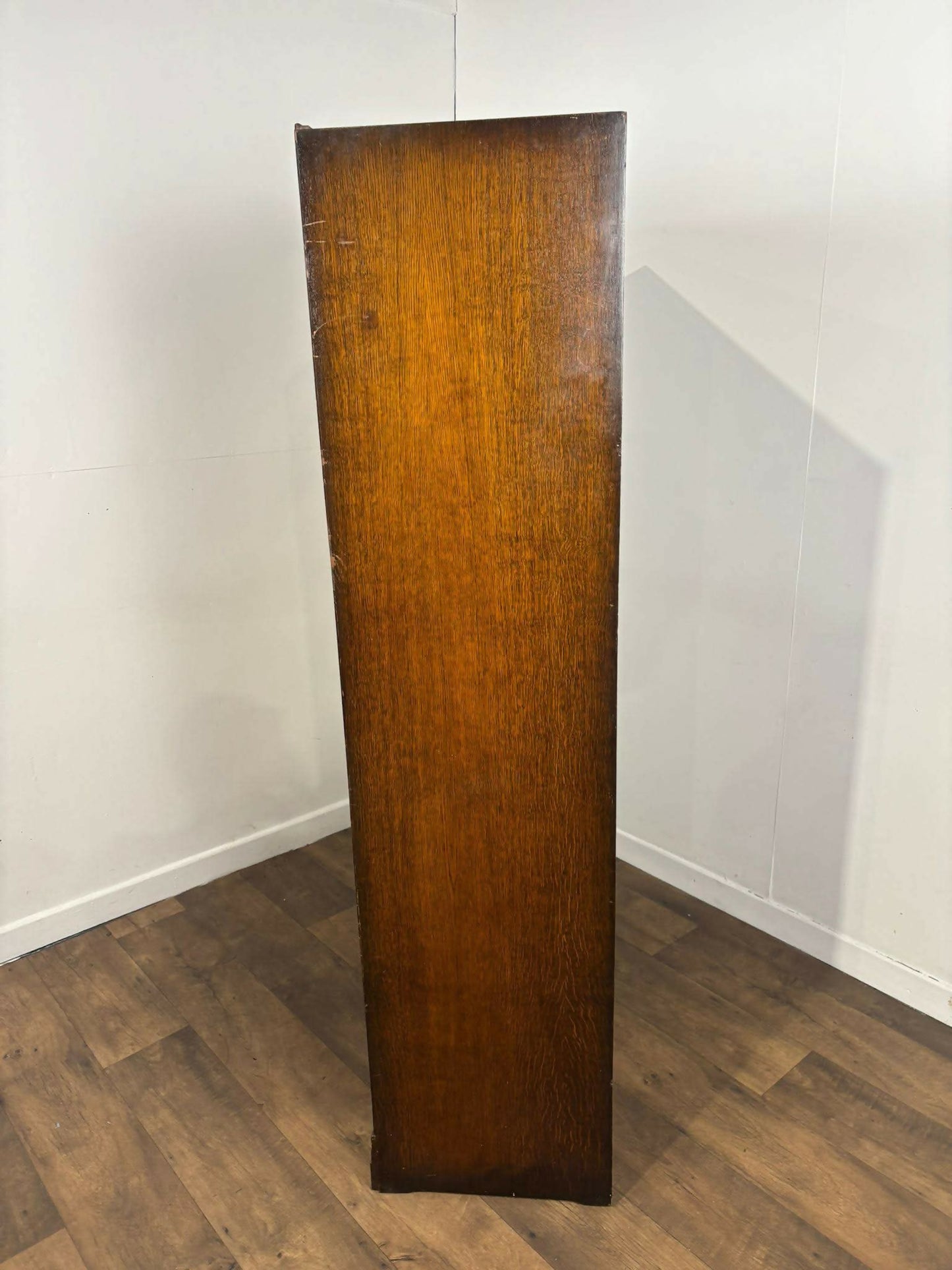 Vintage Oak Single Door Wardrobe