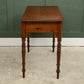 Pitch Pine Console Table / Writing Desk - Arts & Crafts