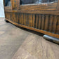 Vintage 1940s Oak Two Door Glazed Bookcase