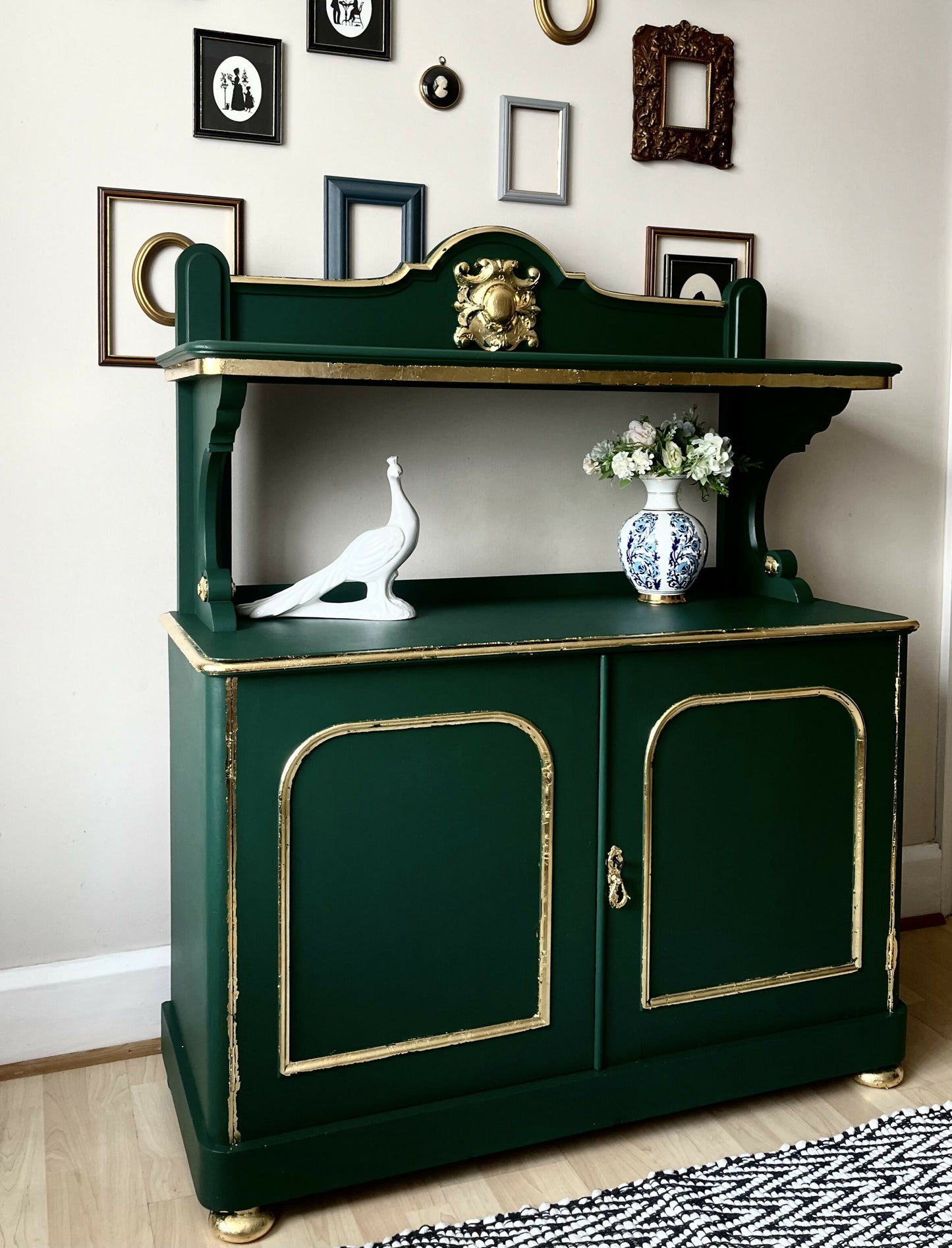 Unique Victorian Chiffonier Style Dresser Entryway Cabinet