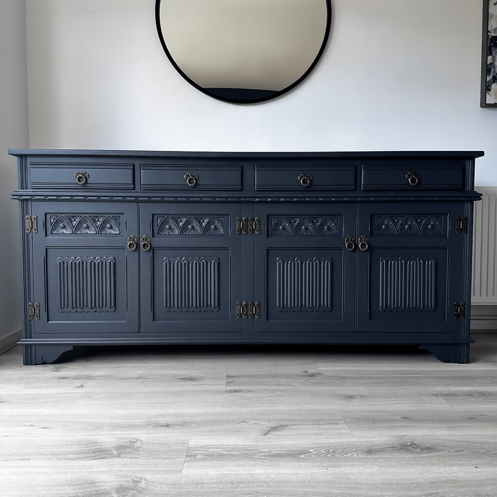 Old Charm Vintage Oak Sideboard