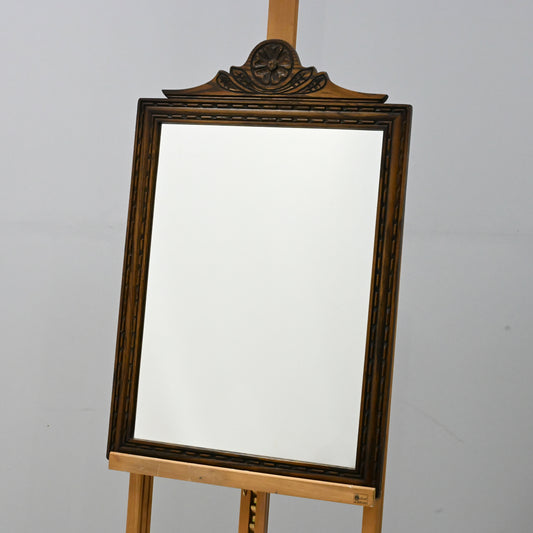 Old Charm Oak Framed Wall Mirror Heavy 80cm x 52cm Light Oak FREE Delivery. SBR9888/0912D