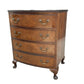 Vintage Georgian style Walnut chest of drawers / bedside table