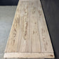 Bleached Oak Farmhouse Dining Table