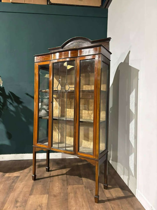 Edwardian display cabinet featuring nb
