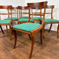 Set of Seven Reproduction Regency Style Mahogany Dining Chairs