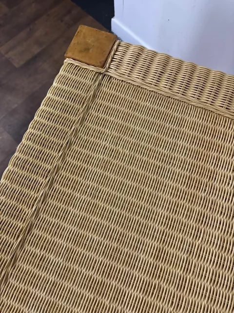 Contemporary Rattan Direct Square Dining Table