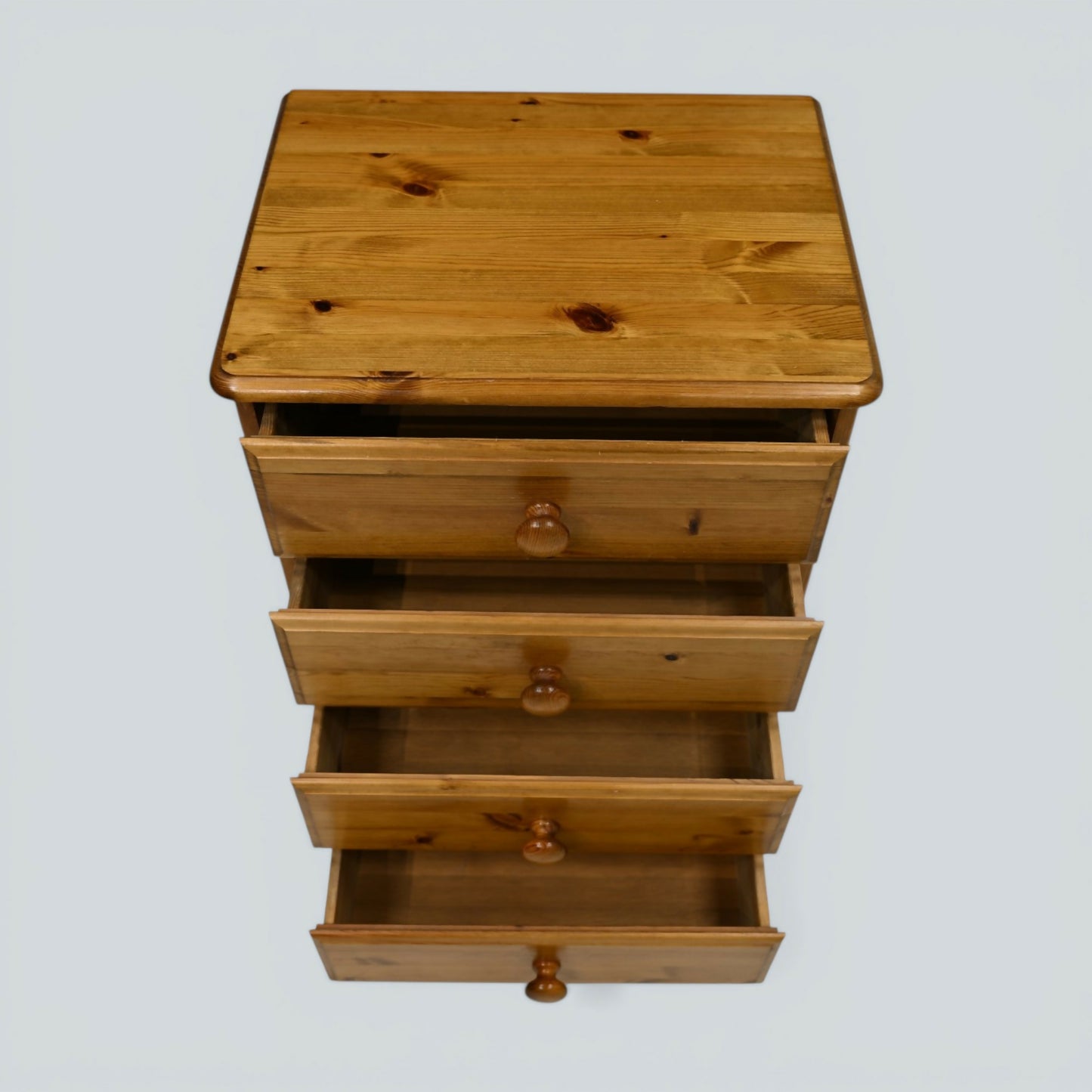 Ducal Vintage Pine Chest of 4 Drawers Antique Pine Victoria Range FREE Delivery*
