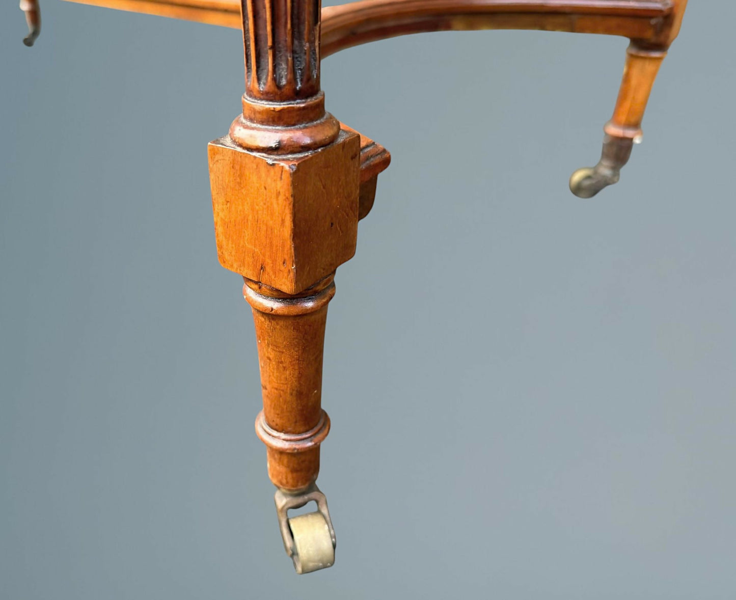 Edwardian Satinwood Desk / Writing Table