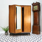 G Plan Double Wardrobe with Triple Doors. Tola and Black Librenza
