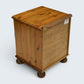 Ducal Bedside Cabinet Knotted Pine Drawer and Cupboard Bun Feet FREE UK Delivery