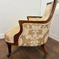 Edwardian Mahogany Inlaid Tub Chair