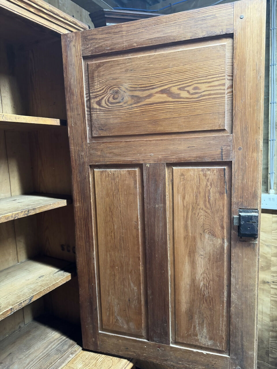 19th Century Pine School Cabinet