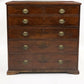 Georgian Mahogany Secretaire Chest of Drawers Fitted Interior FREE UK Delivery