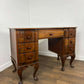 Art Deco Mahogany Serpentine Writing Desk
