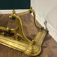 Victorian Ornate Brass Fender9