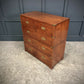 Mahogany Military Vintage Campaign Chest By Ross & Co.