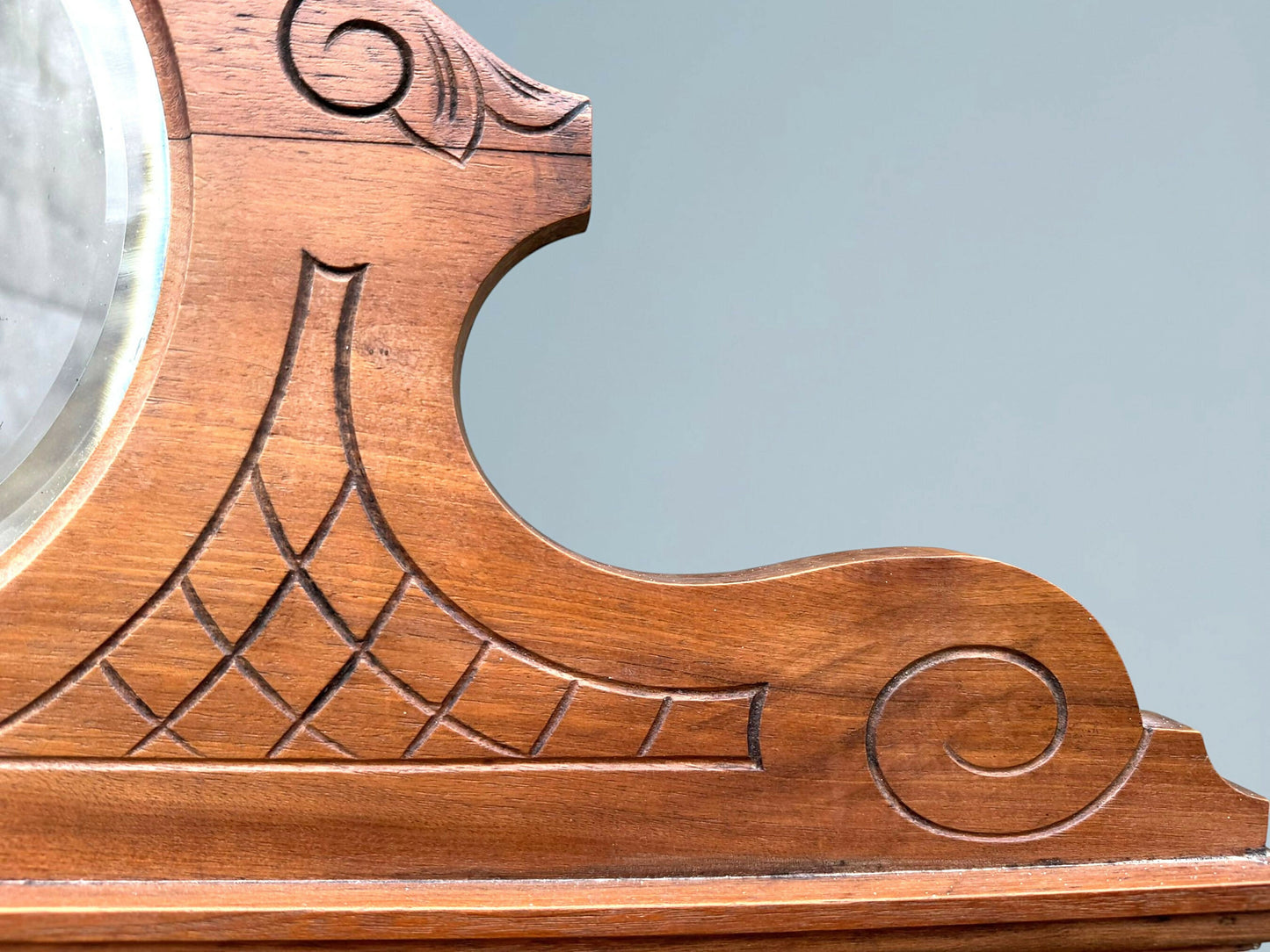 Edwardian Walnut Marble Top Washstand