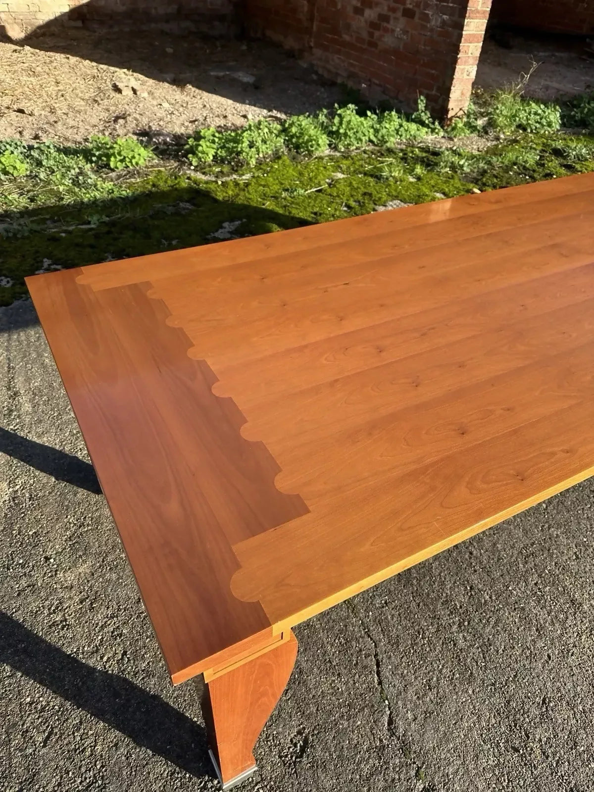 Vintage Leon Krier for Giorgetti Mensa Magna Large Dining Boardroom Table