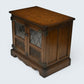 Old Charm TV Stand DVD/SKY Cabinet Light Oak Made In England Free UK Delivery