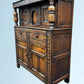Carved Oak Court Cupboard / Sideboard