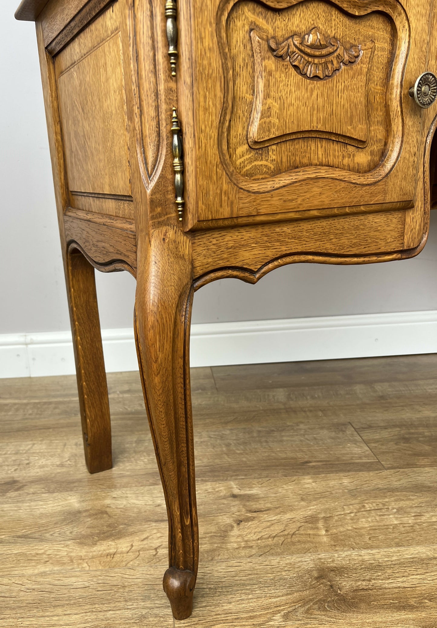 Dressing Table with Mirror Vintage French Oak Louis Vanity Table Makeup LOT 6320