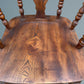 High Back Elm Broad Arm Windsor Chair