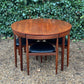 Vintage Extending 'Roundette' Dining Table & Chairs By Hans Olsen For Frem Rojle