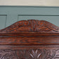 Antique Oak Hall Stand with Seahorse Carvings