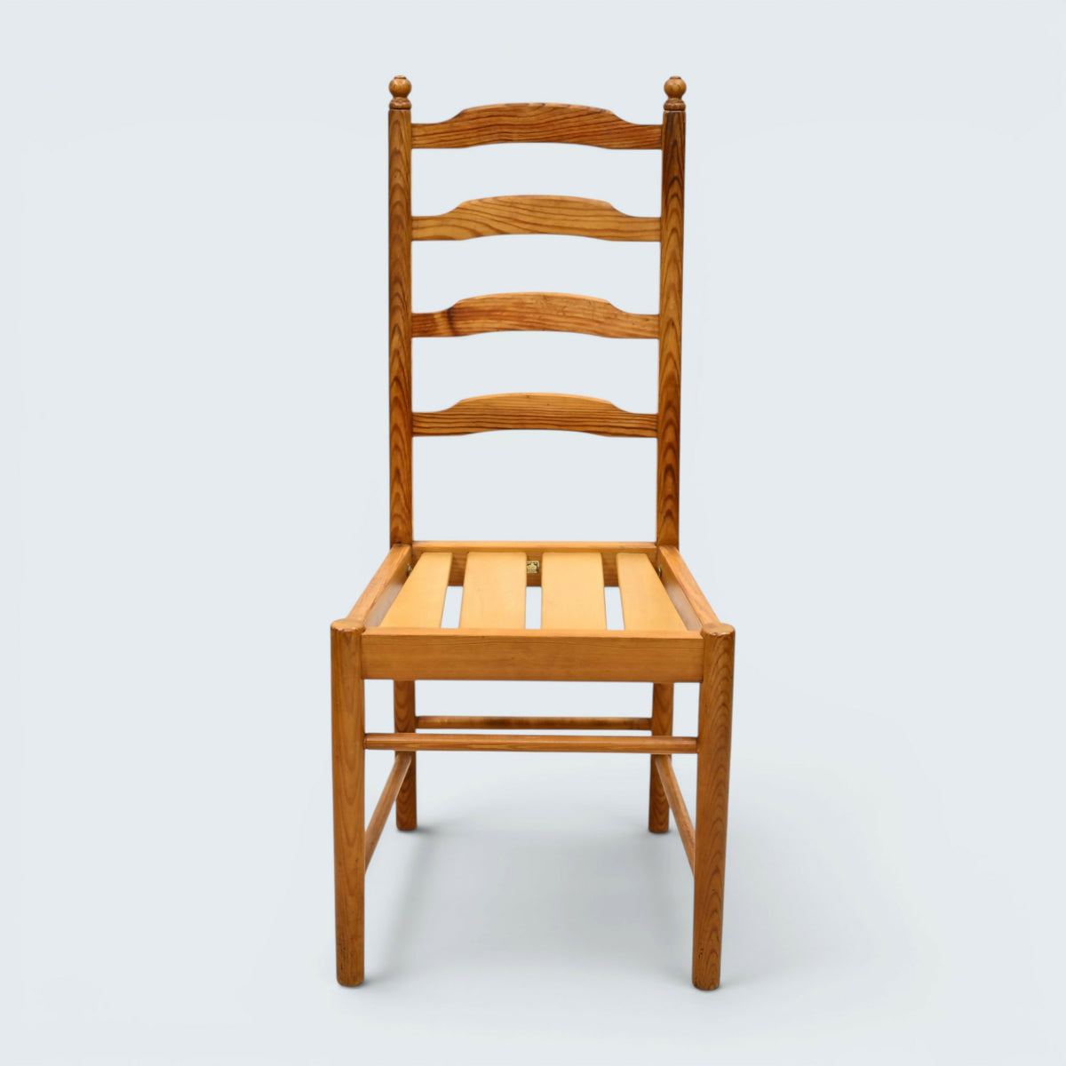 6 Ercol Pine Dining Chairs Model 641 Ladderback Vintage Retro FREE UK Delivery*