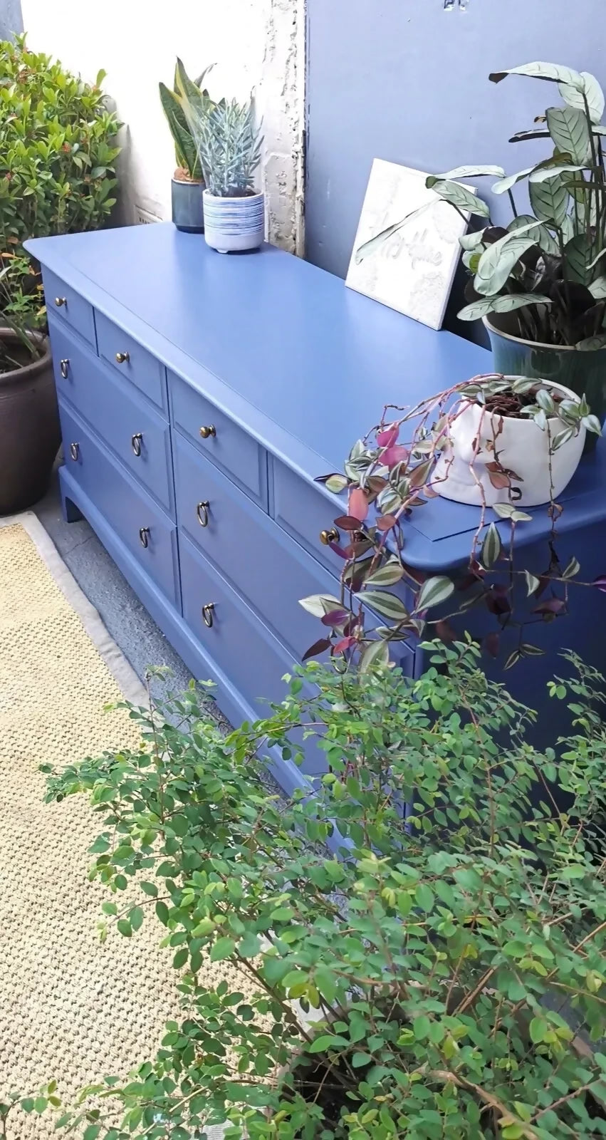 Stag Minstrel Captains Chest Lilac Sideboard