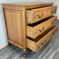 Chest of Drawers Cabinet Vintage French Louis XVI Style Oak Sideboard LOT 4348