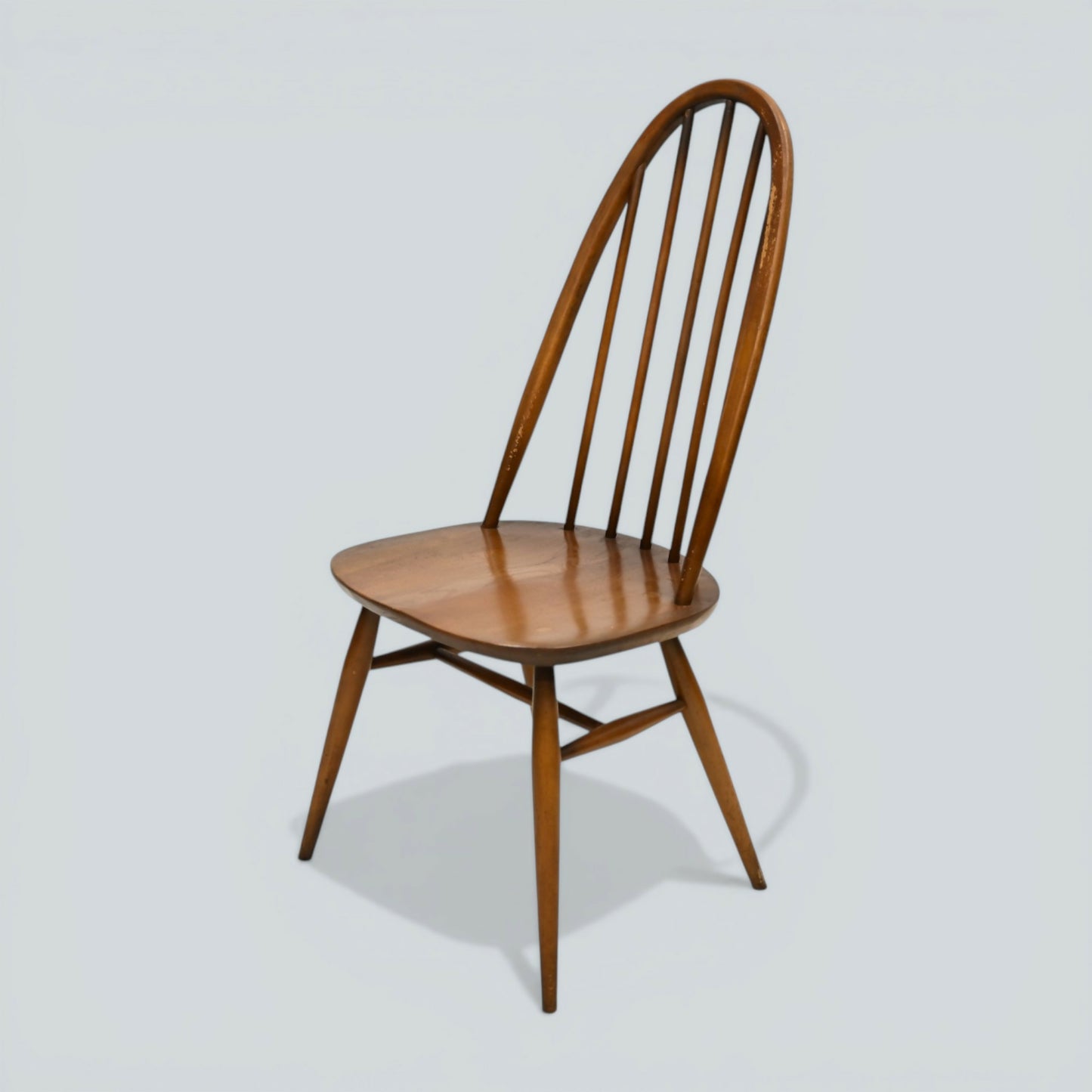 4 Ercol Dining Chairs Windsor Quaker Golden Dawn Vintage 1970s FREE UK Delivery