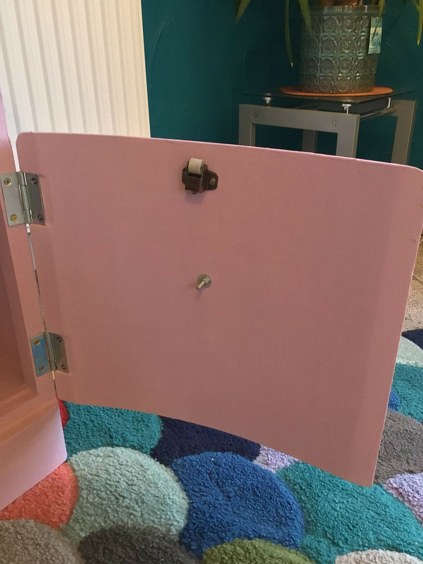 Lebus Bedside Table Pink