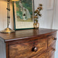 Antique Bow Front Flame Mahogany Chest of Drawers