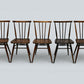 5 Ercol Stick Back Chairs Multi Purpose 1950s Waxed Finish FREE UK Delivery