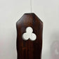 Vintage Dark Oak Spinning Chair