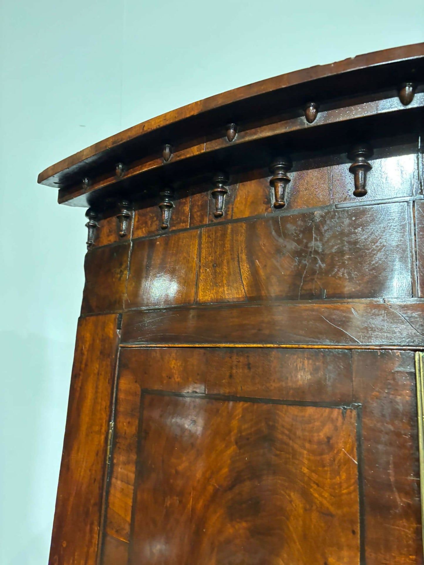 George III Mahogany Corner Cupboard7