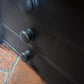 Large Black Painted Pine Late 20th Century Coffee TV Table Plan Chest Style