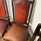 Vintage Set Of Four Oak Dining Chairs