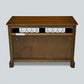 Old Charm TV Stand Music Entertainment/Cabinet Light Oak #2265 FREE UK Delivery
