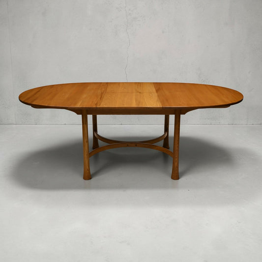Ercol Extending Dining Table D End Seats 10 Saville Light #926 FREE UK Delivery