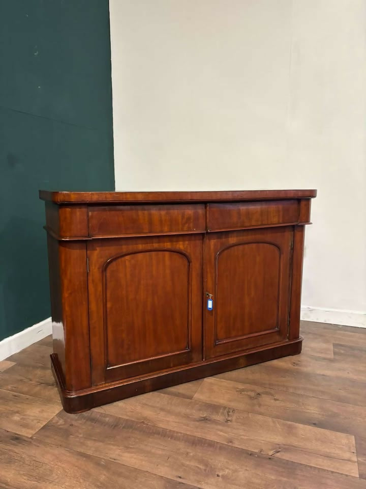 Victorian mahogany chiffonier features xx