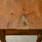 Antique Pine Rustic Console Table Hall Table with Ceramic Handles