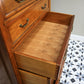 Willis and Gambier Cherrywood Chest of Drawers Tallboy 6 Drawers