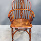 Yew Wood Windsor Armchair 19th Century Yew