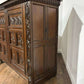 17th Century & Later Carved Oak Livery or Hall Cupboard