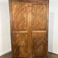 Edwardian Oak Double Wardrobe
